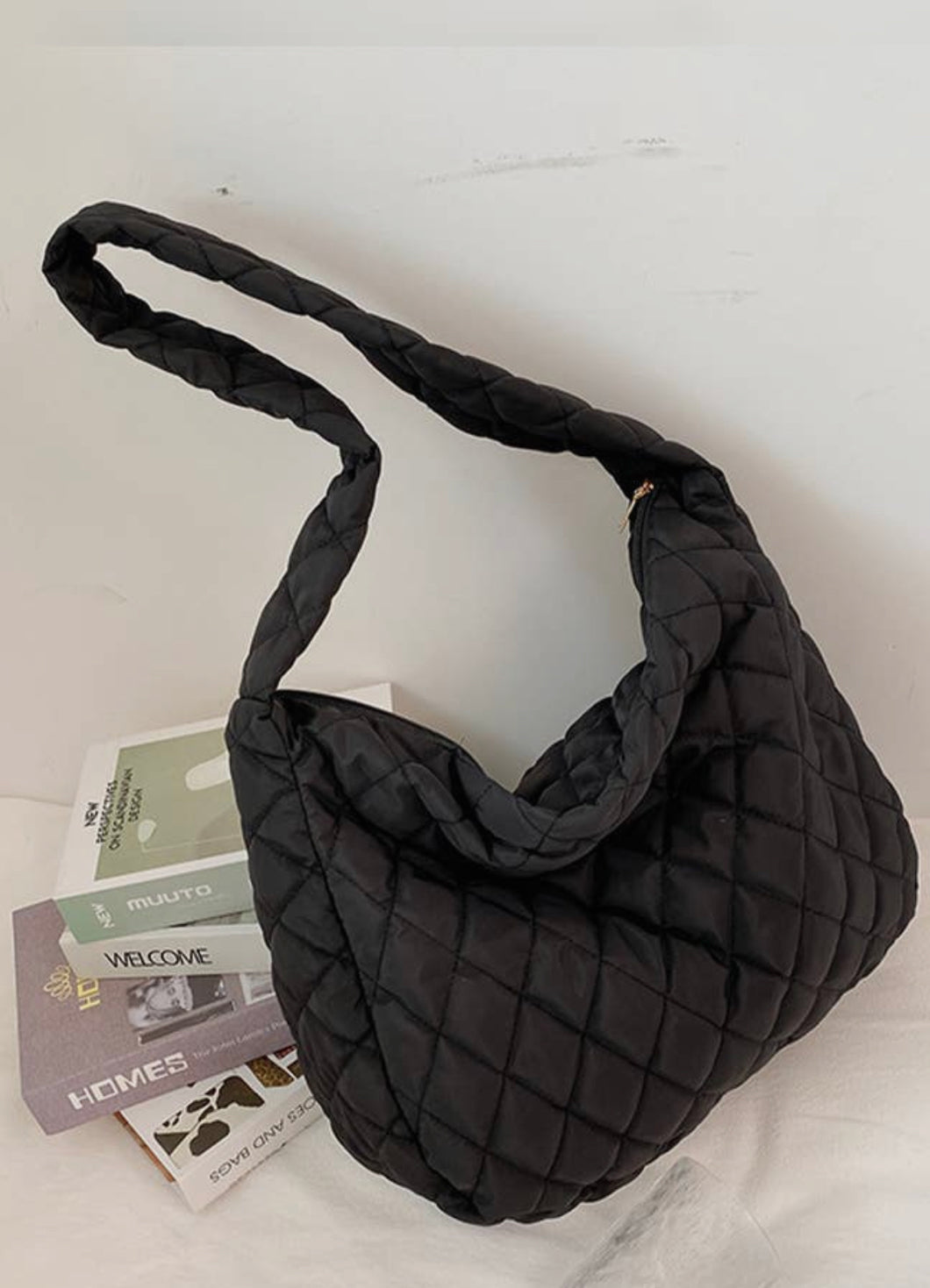 Quilted Bag | Black