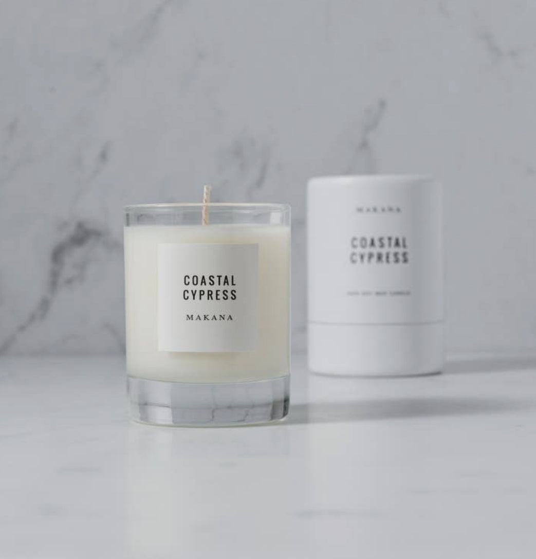 Makana Petite Candle | Coastal Cypress