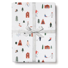 Load image into Gallery viewer, Gift Wrapping Snow Day wrapping paper rolls
