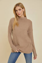 Load image into Gallery viewer, Turtleneck Tunic Sweater
