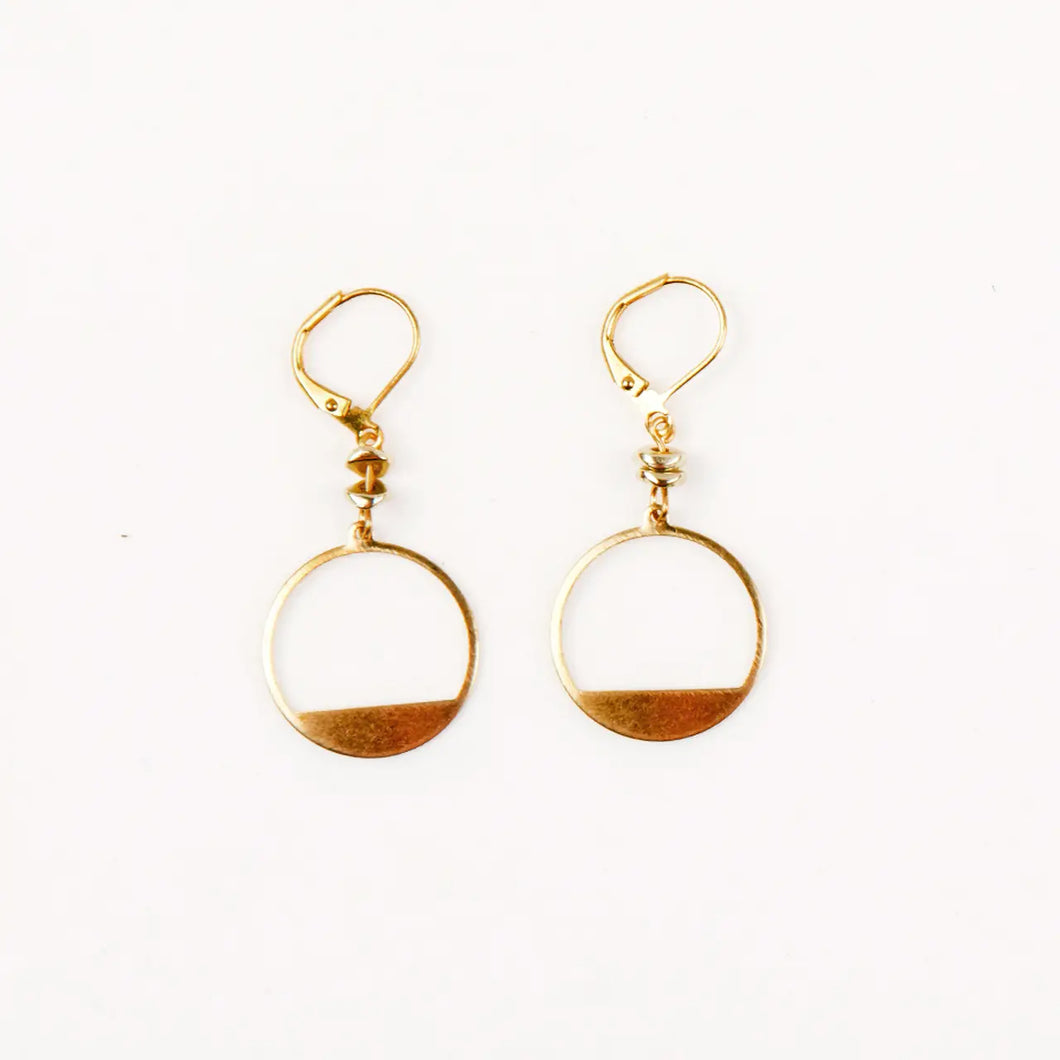 Altiplano Cut Out Circle Earrings