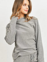 Load image into Gallery viewer, Paper Crane Long Sleeve Textured Top
