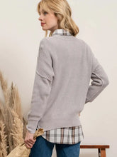 Load image into Gallery viewer, Blu Pepper Drop Shoulder Sweater
