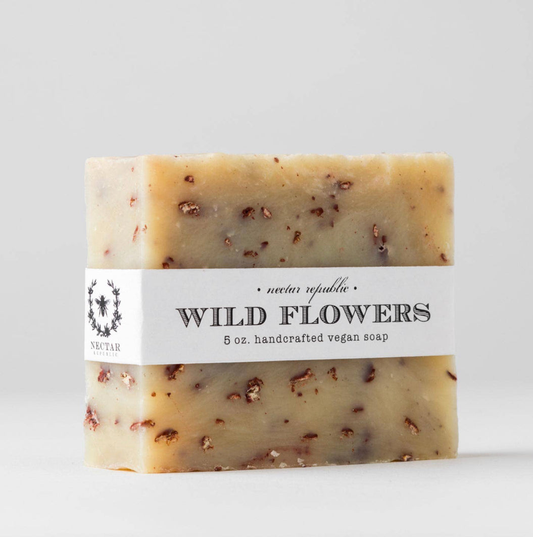 Nectar Republic Wild Flower Bar Soap